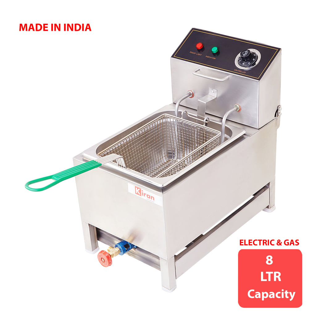 Electric Deep Fryer -Nurxiovo 8Liter Commercial Small Deep Fryer