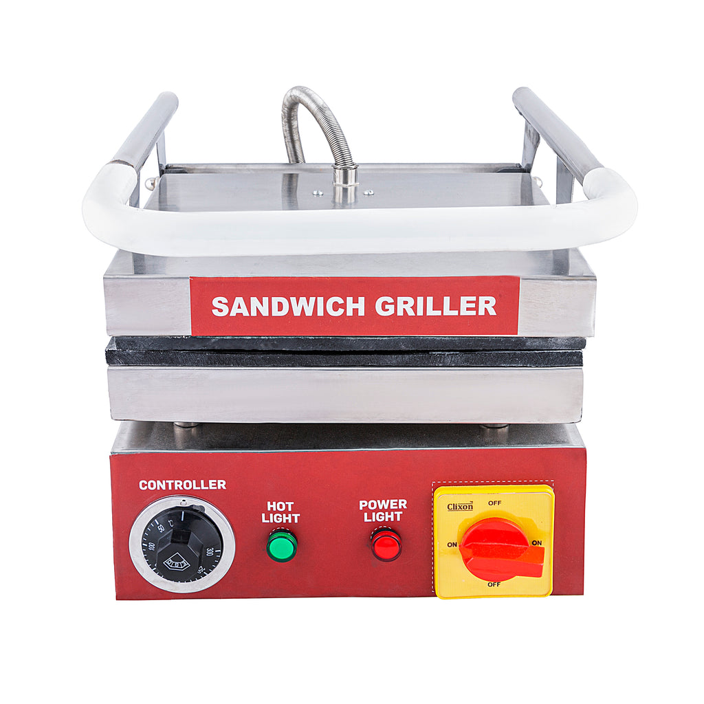 Stainless Steel Sandwich Griller, For Restaurant, Capacity: 4 Slices/Stroke