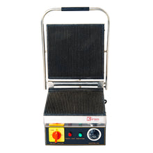 Kiran Kitchen Commercial 2-Step Sandwich Griller, - Durable Metal, Ideal for Restaurant and Hotel Kitchens.