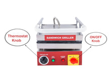 Kiran 4 Slice commercial sandwich Griller - K10